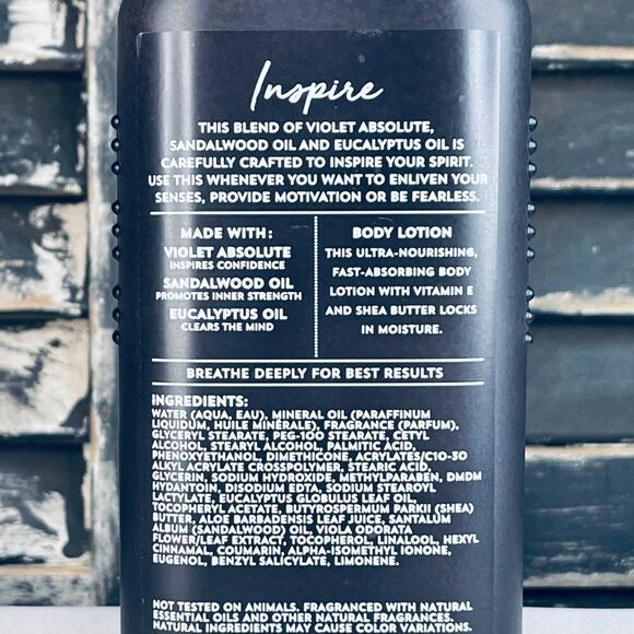 Inspire Aromatherapy Lotion, NWT 6.5 oz - Picture 4 of 5